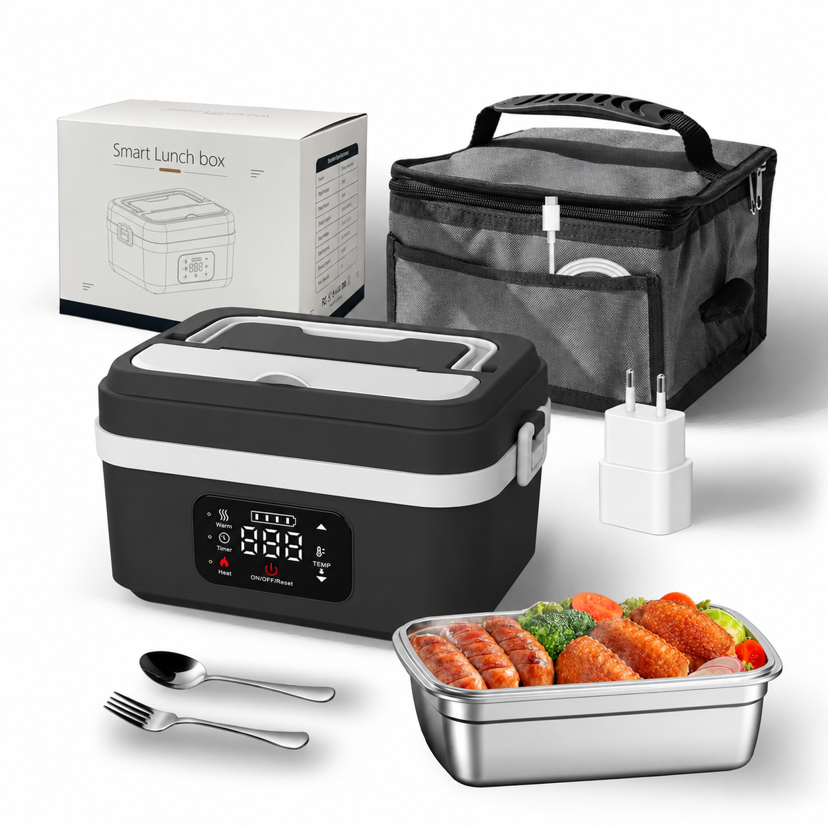 Przenośny podgrzewany LunchBox 8000mAh